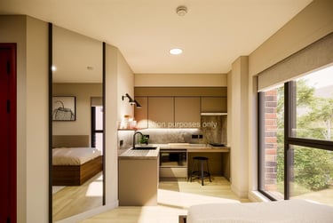 1 bed studio, Swan Street, Lanarkshire, Glasgow, G40AX - Image 9
